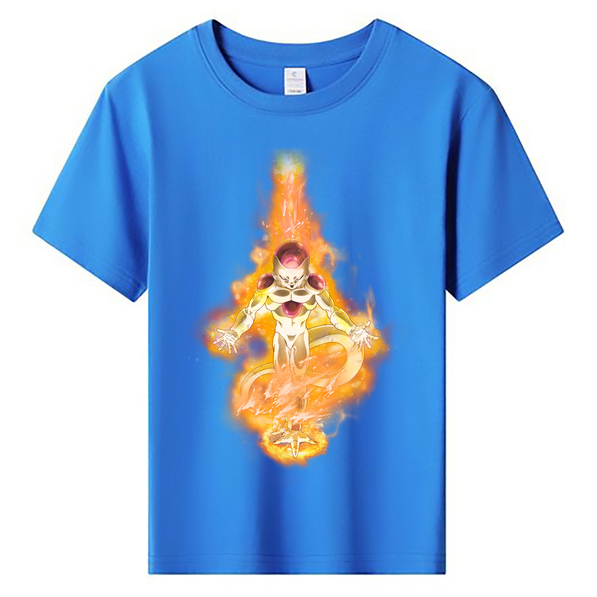 （画像用） ドラゴンボール フリーザ DRAGON BALL Frieza 綿100％キッズTシャツ（フロントプリント）